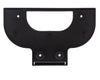 2005-2007 Chevrolet Silverado Hybrid License Plate Bracket Front (Matte-Black)