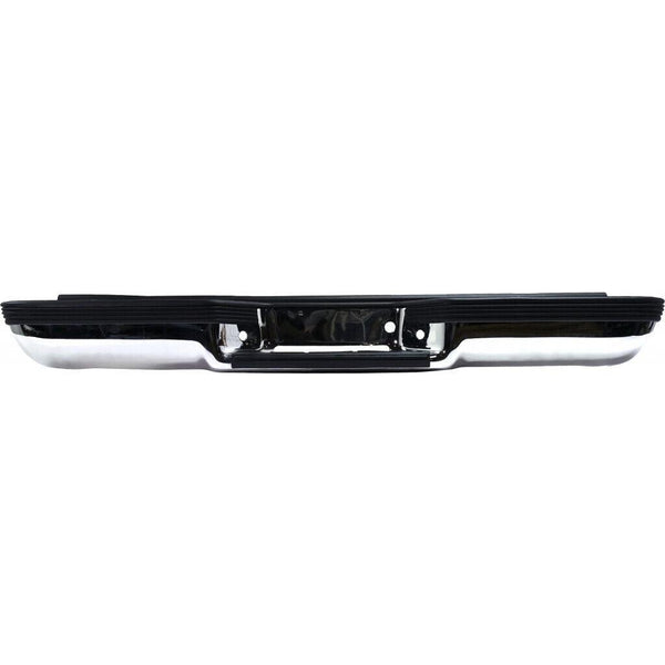 2000-2006 Gmc Yukon Bumper Assembly Rear (Step Bumper) Black Ptm