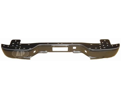 2000-2006 Gmc Yukon Denali Bumper Rear Primed With 4 Bracket Pad