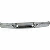 2003-2019 Chevrolet Express Bumper Face Bar Rear Chrome With Out Sensor