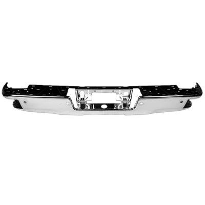 Gmc Sierra 2500 Bumper Face Bar Rear Chrome With Corner Step/Sensor ...