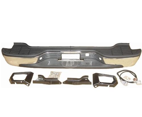 2001-2006 Gmc Yukon Bumper Assembly Rear (Step Bumper) Chrome