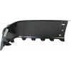 2007-2013 Gmc Sierra 1500 Bumper End Rear Driver Side Black Without Sensor Hole Steel 2500/3500 Series 07-10