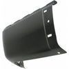 2007-2013 Gmc Sierra 1500 Bumper End Rear Driver Side Black Without Sensor Hole Steel 2500/3500 Series 07-10
