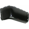 2007-2013 Gmc Sierra 1500 Bumper End Rear Driver Side Black Without Sensor Hole Steel 2500/3500 Series 07-10