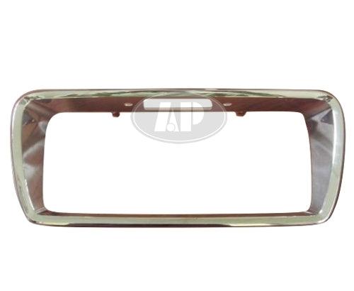 2008-2012 Chevrolet Malibu License Plate Bracket Rear Chrome