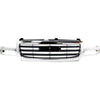 2003-2006 Gmc Sierra 2500 Grille Chrome/Black