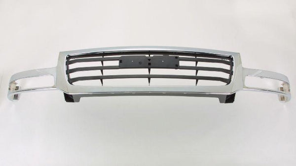 2002-2007 Gmc Denali 1500 Grille Chrome/Black