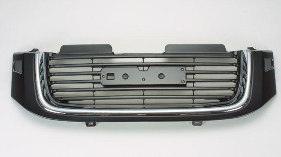 2004-2005 Gmc Envoy Grille Chrome/Black With Washer Hole