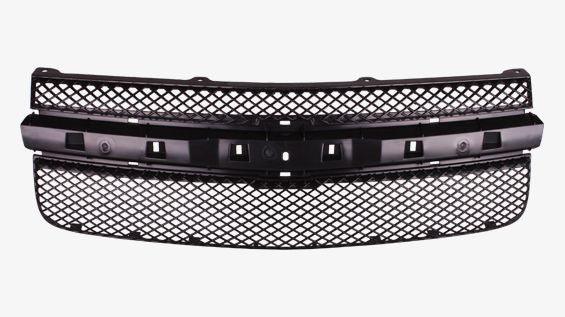 2005-2009 Chevrolet Equinox Grille Matt Dark Gray With Out Center Moulding