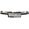 2004-2012 Gmc Canyon Grille Chrome Front With Black Center