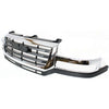 2003-2006 Gmc Sierra 2500 Grille Chrome/Black 2500/3500