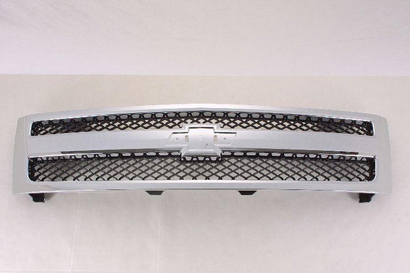 2009-2013 Chevrolet Silverado Hybrid Grille Chrome/Black