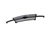 2005-2006 Chevrolet Silverado 3500 Grille Chrome Frame With Black Honeycomb With Dale Earnahart Center Bar Require Wing Inserts