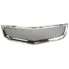 2009-2012 Chevrolet Traverse Grille Black With Chrome Moulding