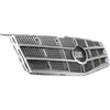 2010-2011 Cadillac Cts Wagon Grille Chrome/Silver With Out Crest/Wreath