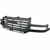 2003-2007 Gmc Sierra 1500 Grille Ptm Black With Gray Moulding 2500Hd/3500