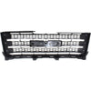 2011-2014 Gmc Sierra 2500 Grille Matte-Dk Gray With Chrome Mldg 2500/3500