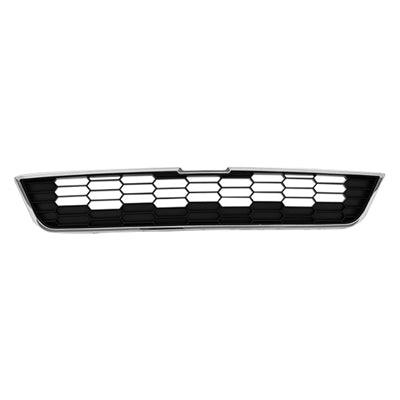 2012-2016 Chevrolet Sonic Sedan Grille Chrome/Black Upper