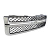 2011-2014 Chevrolet Silverado 2500 Grille Matte-Dk Gray With Chrome Mldg