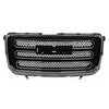 2013-2016 Gmc Acadia Grille Black With Inner Chrome Moulding Slt Model