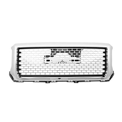 2014-2015 Gmc Denali 1500 Grille With Chrome Moulding Denali