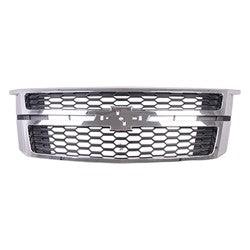 2015-2020 Chevrolet Tahoe Grille Black/Chrome Exclude Ltz/Off-Road