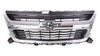 2015-2020 Chevrolet Colorado Grille Matte Dark Gray With Chrome Frame Base/Lt/Wt Model