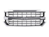 2016-2018 Chevrolet Silverado 1500 Grille Matte Black With Chrome Moulding High-Country Model