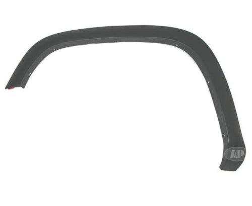 2004-2012 Chevrolet Colorado Fender Flare Front Driver Side Dark Gray Textured Base Model Thin