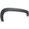 2004-2012 Chevrolet Colorado Fender Flare Front Passenger Side Dark Gray Textured Base Model Thin