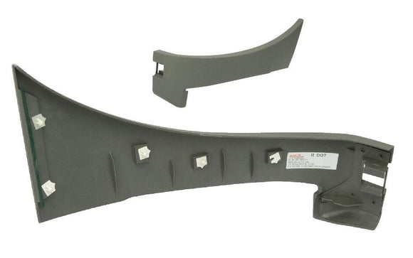 2002 Chevrolet Avalanche Fender Cladding Front Driver Side Lower Matte-Gray