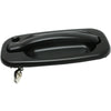 1999-2006 Chevrolet Silverado 3500 Door Handle Front Driver Side Outer Black (With Key Ho)