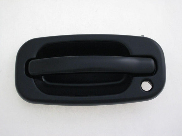 1999-2006 Chevrolet Silverado 3500 Door Handle Front Driver Side Outer Black (With Key Ho)