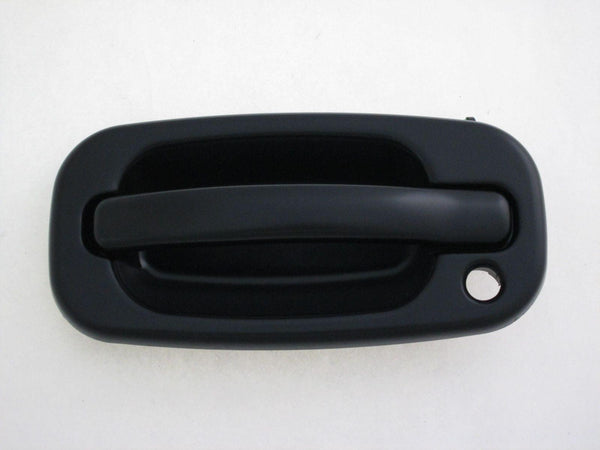 1999-2006 Chevrolet Silverado 3500 Door Handle Front Driver Side Outer Black (With Key Ho)