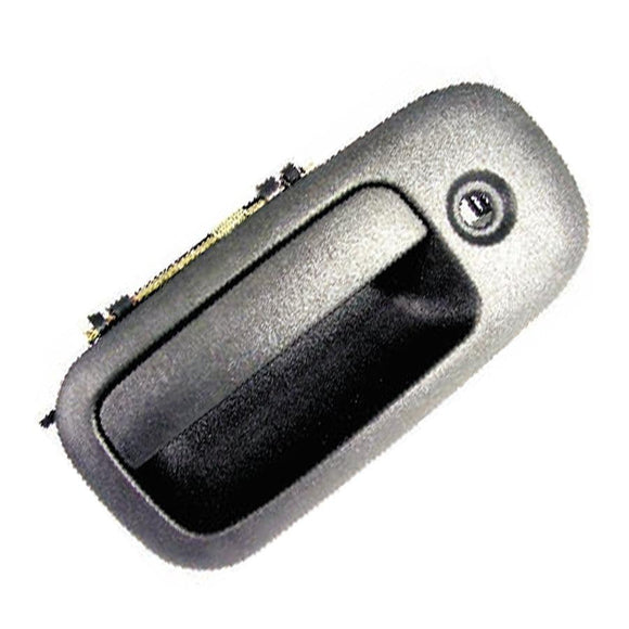 2003-2009 Chevrolet Express Door Handle Front Driver Side Outer Black (With Key Hole)