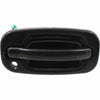 2005-2007 Chevrolet Silverado Hybrid Door Handle Front Passenger Side Outer Black (With Key Ho)