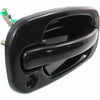 2007 Chevrolet Silverado Classic Door Handle Front Passenger Side Outer Black (With Key Ho)