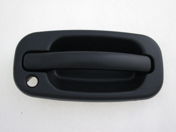 1999-2006 Chevrolet Silverado 1500 Door Handle Front Passenger Side Outer Black (With Key Ho)