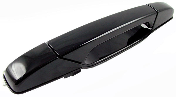 2011-2014 Gmc Sierra 3500 Door Handle Front Passenger Side Outer Black (With Key Ho)