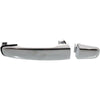 2006-2011 Chevrolet Hhr Door Handle Front Passenger Side/ Rear Driver Side/Passenger Side Outer Chrome With Out Key Hole