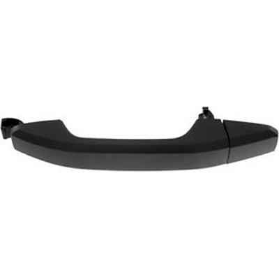 2014-2018 Chevrolet Silverado 1500 Door Handle Front Passenger Side Outer With Key Hole With Cover Texture Black