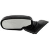 1999-2006 Chevrolet Silverado 1500 Mirror Driver Side Manual Textured Black