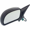 2002-2004 Oldsmobile Bravada Mirror Driver Side Power Heated With Out Signal Manual Folding Black Std