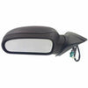 2002-2004 Oldsmobile Bravada Mirror Driver Side Power Heated With Out Signal Manual Folding Black Std