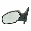 2007-2010 Chevrolet Silverado 3500 Mirror Driver Side Manual Folding Textured Black