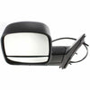 2008-2021 Gmc Savana Mirror Driver Side Power Heated With Signal Manual Folding Textured Dual Glass