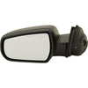 2013-2015 Chevrolet Malibu Mirror Driver Side Power Textured Heated With Memory Non Foldable