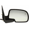 2000-2006 Chevrolet Suburban Mirror Passenger Side Power Heated With Manual Folding With Puddle Lamp Textured