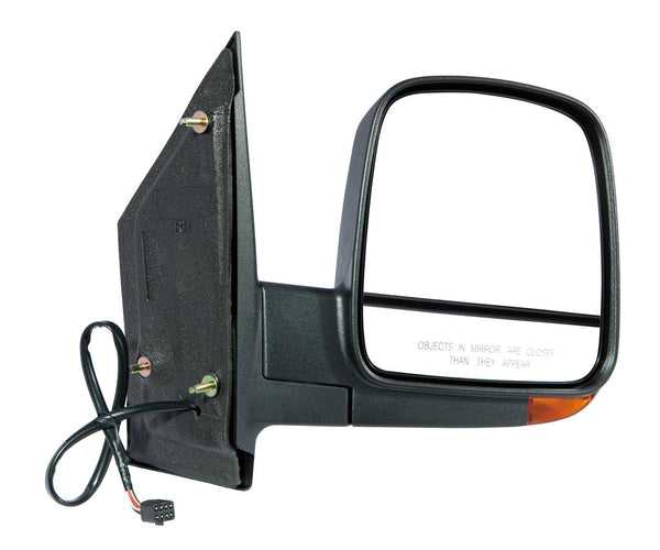 2008-2021 Gmc Savana Mirror Passenger Side Power Heated With Signal Manual Folding Textured Dual Glass